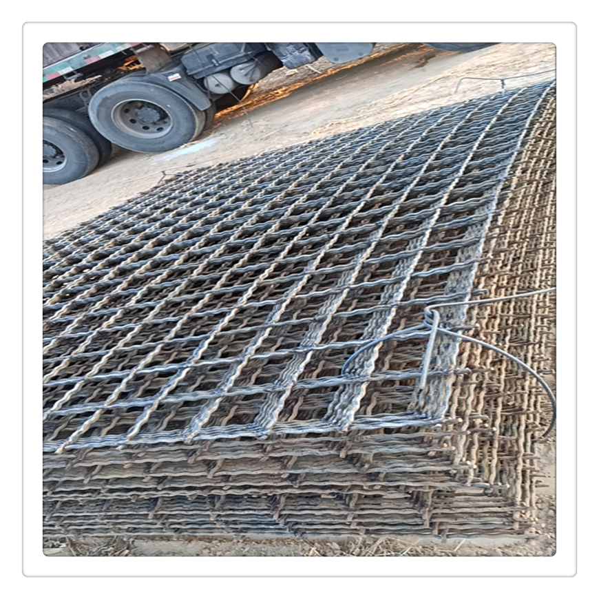 鋼筋編織焊接網片軋花編織焊接網圖片2